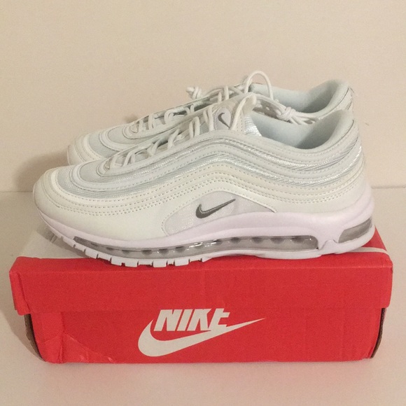 Men Nike Air Max 97 Triple White - 918356-002 - Picture 6 of 8